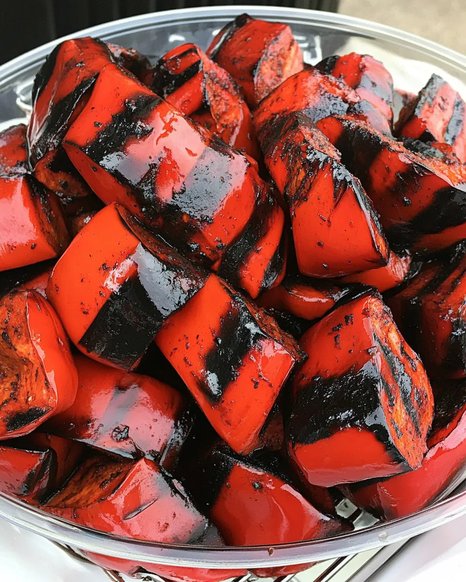 Roast Red Peppers