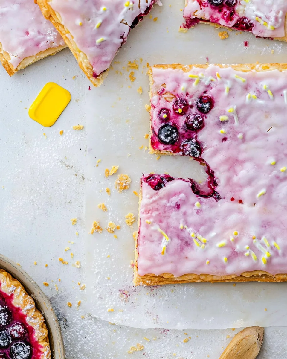 Giant Berry Pop Tart