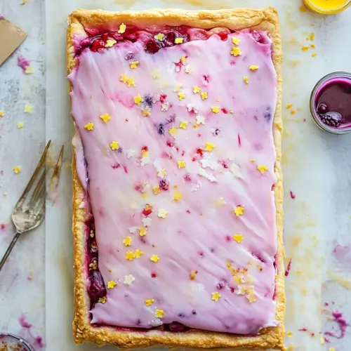 Giant Berry Pop Tart