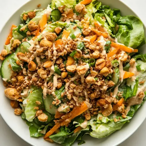 Hummus Crunch Salad