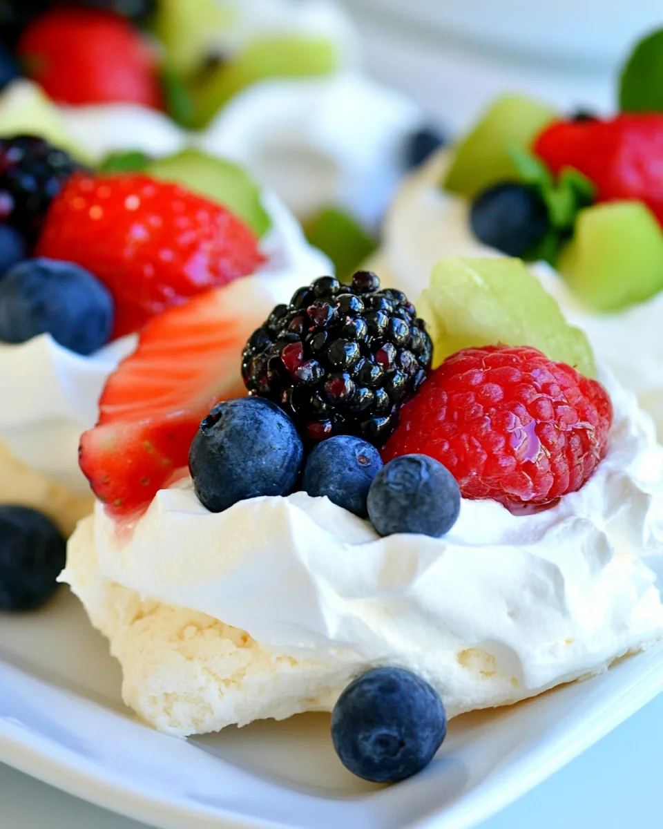 Individual Pavlova Nests