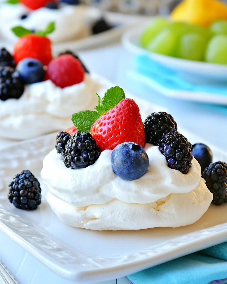 Individual Pavlova Nests