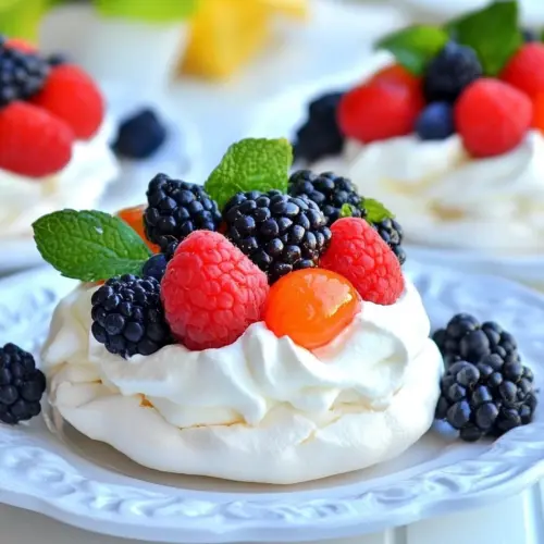 Individual Pavlova Nests