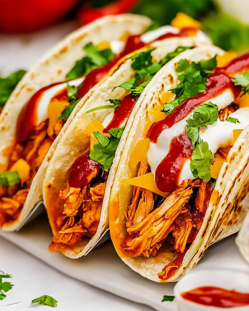 Instant Pot Chicken Taco Recipe