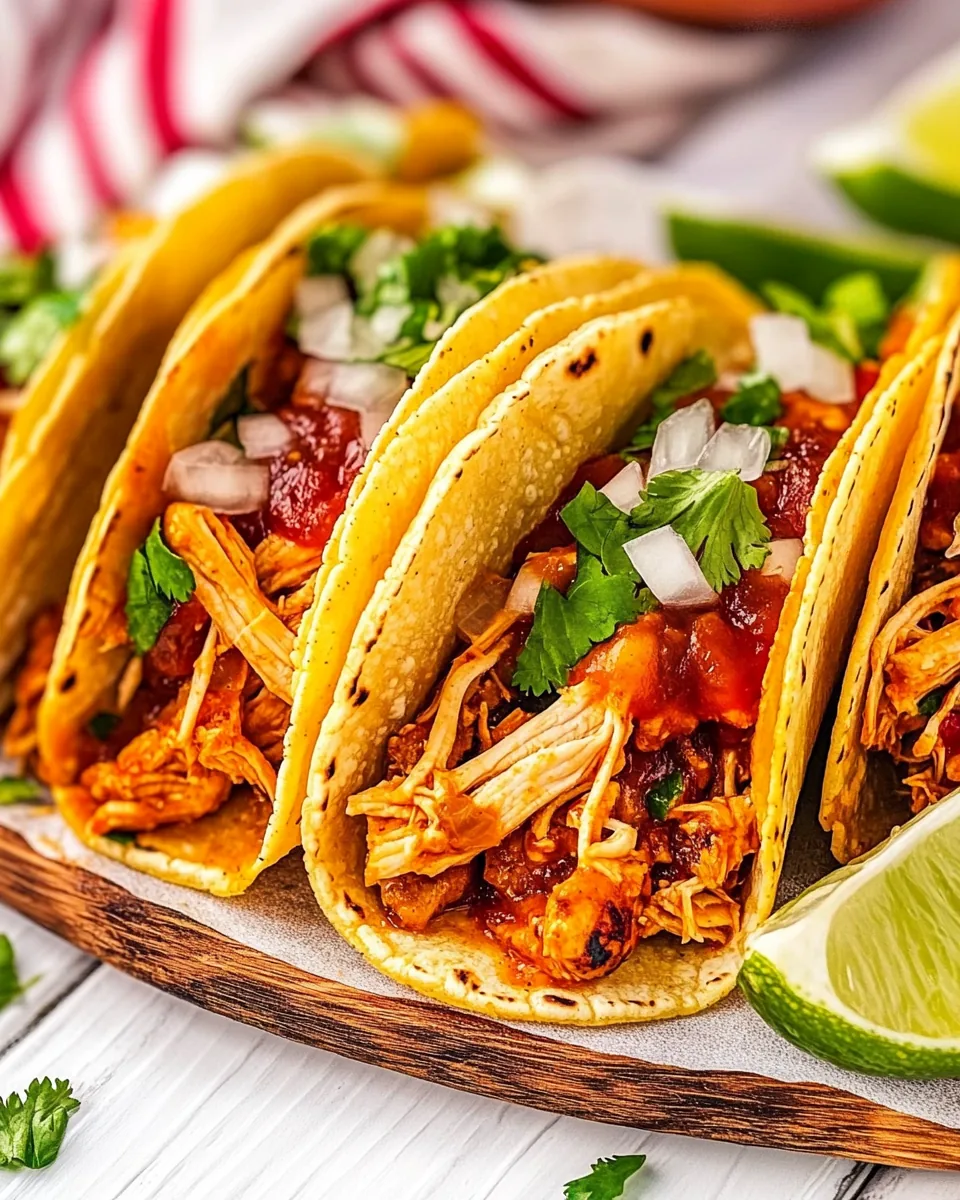 Instant Pot Chicken Taco Recipe