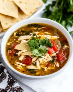 Instant Pot Chicken Tortilla Soup