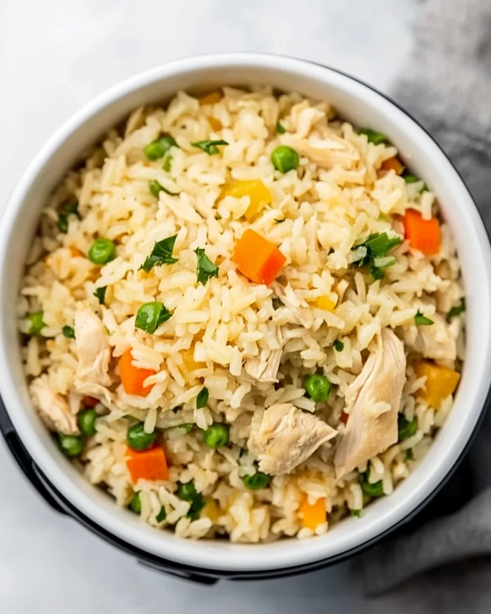 Instant Pot Chicken and Rice