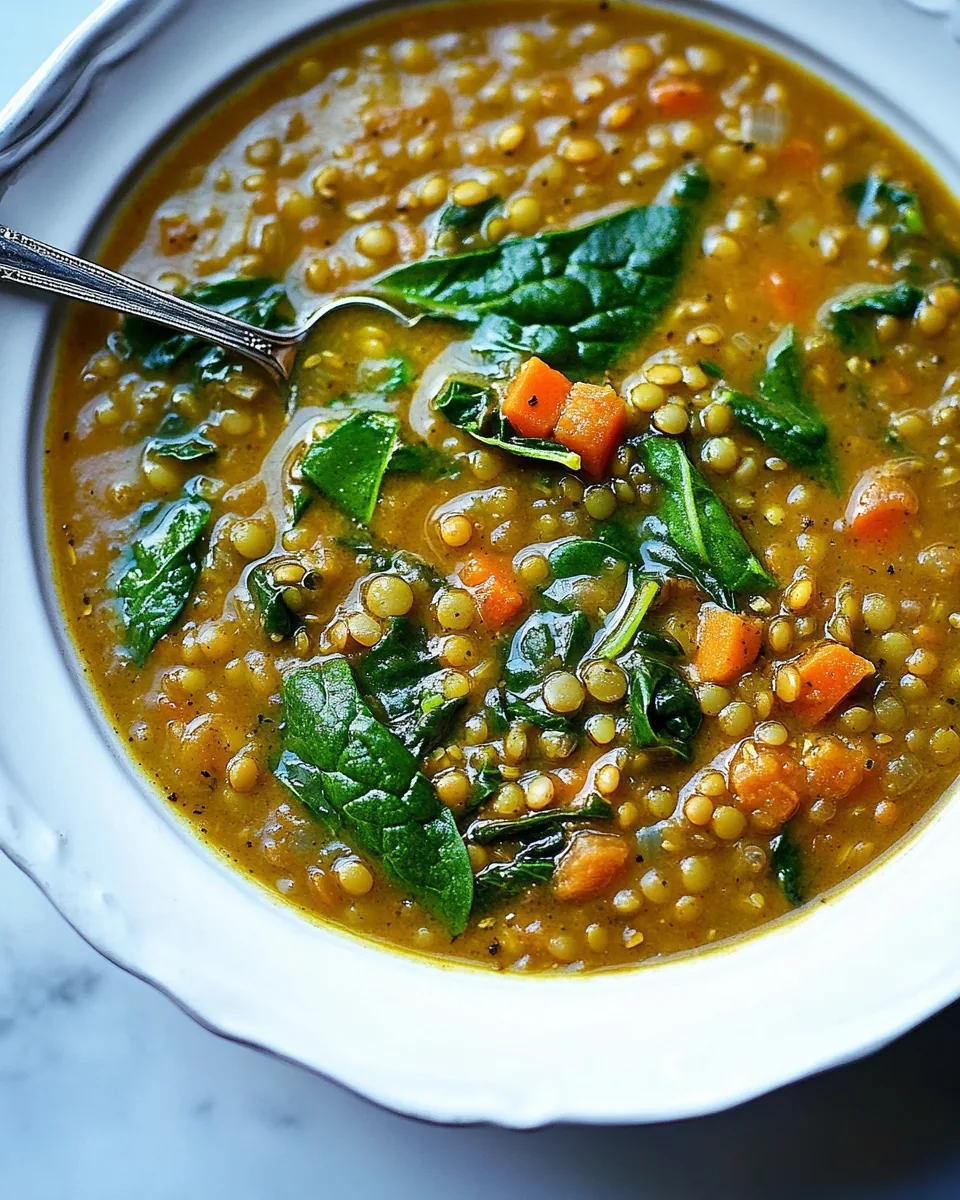 Instant Pot Golden Lentil Soup