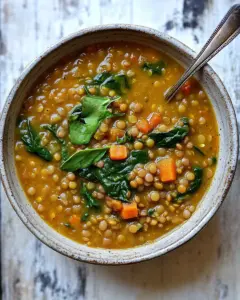 Instant Pot Golden Lentil Soup