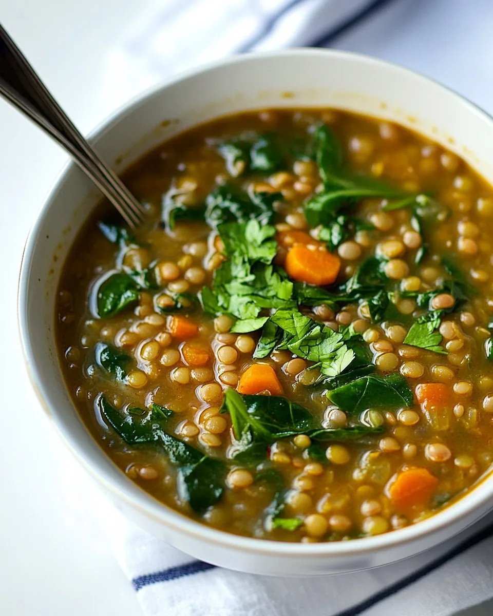 Instant Pot Golden Lentil Soup