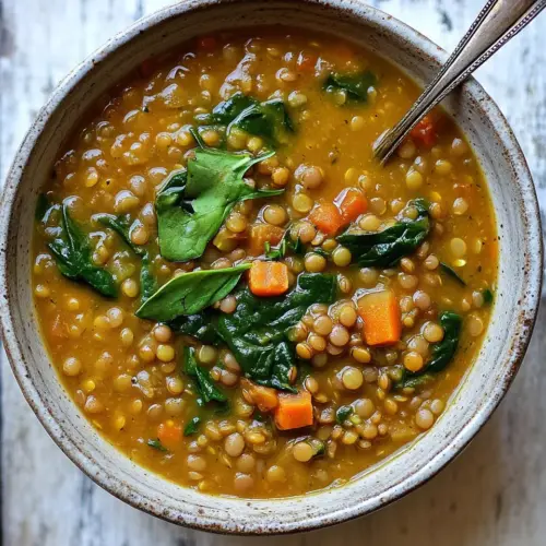 Instant Pot Golden Lentil Soup