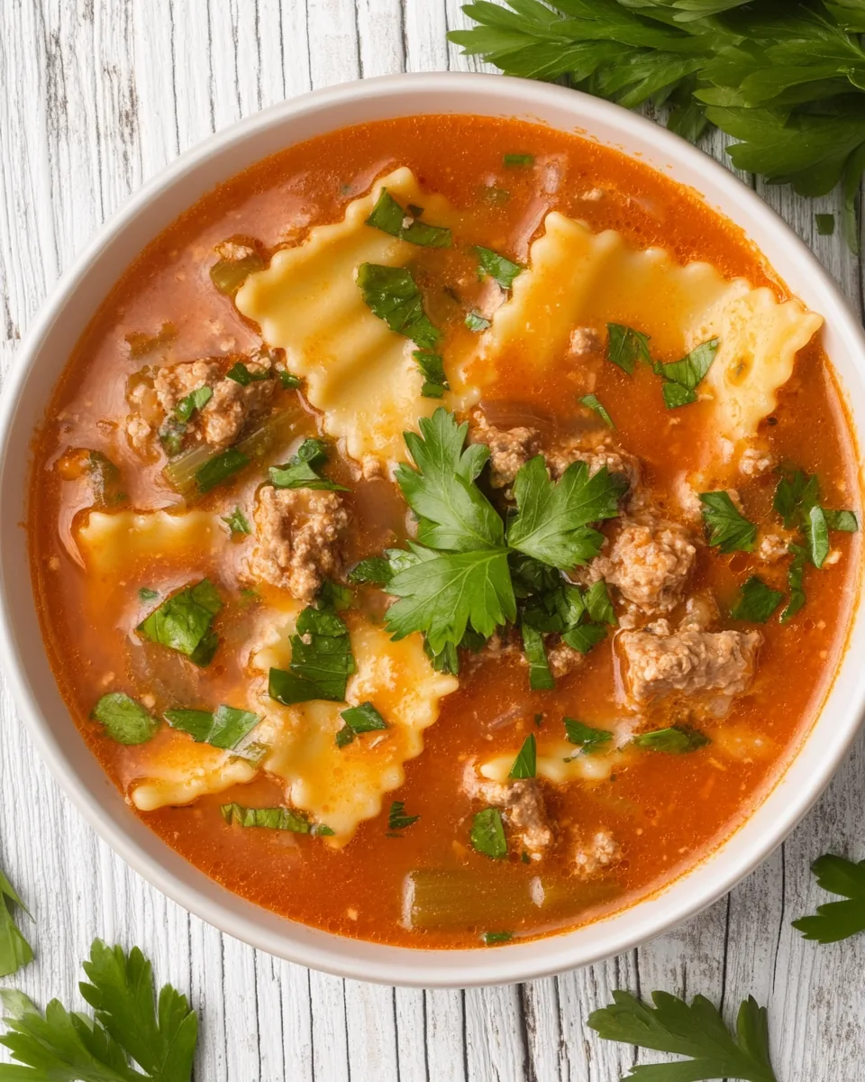 Instant Pot Lasagna Soup