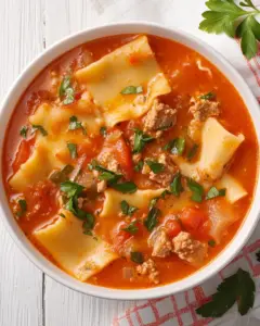 Instant Pot Lasagna Soup