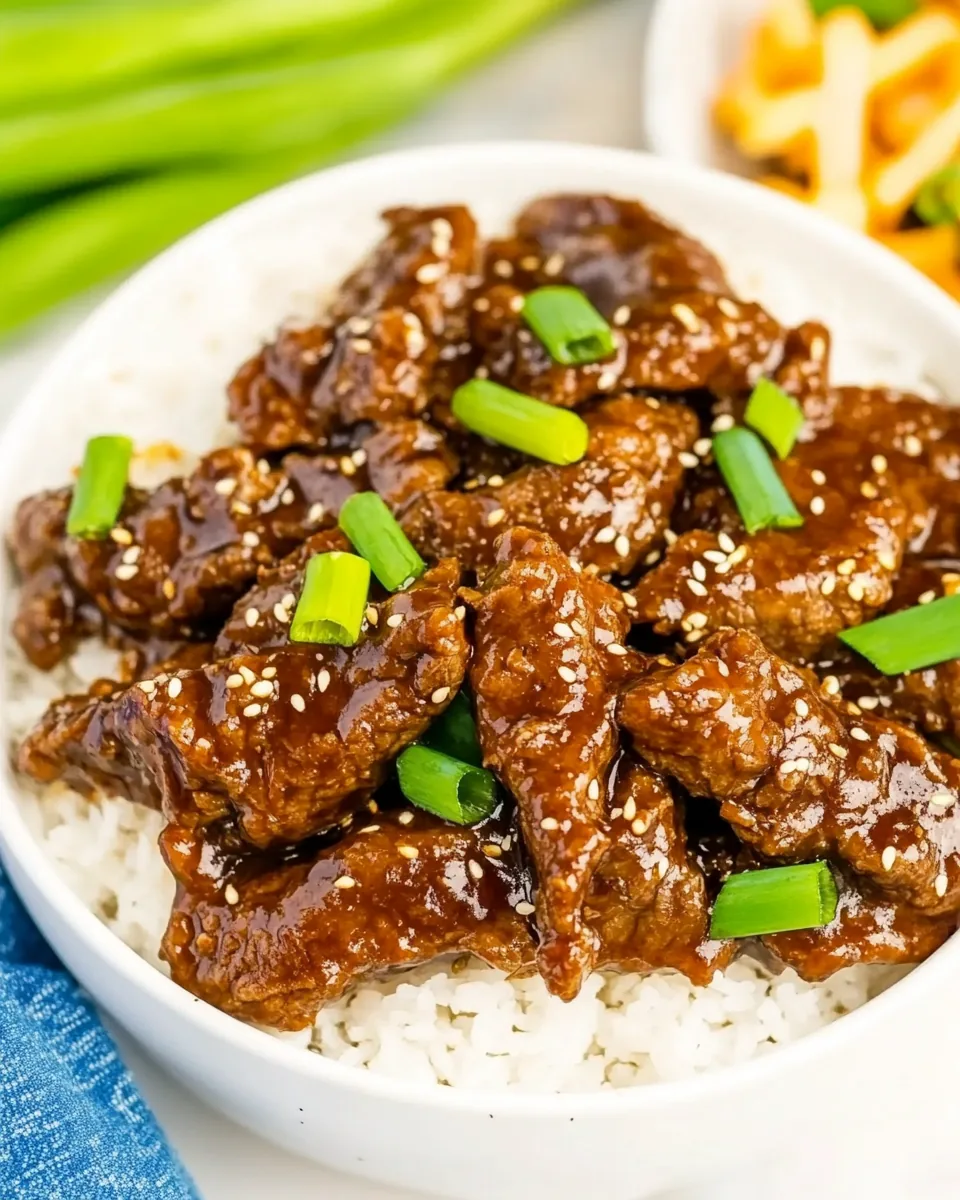 Instant Pot Mongolian Beef