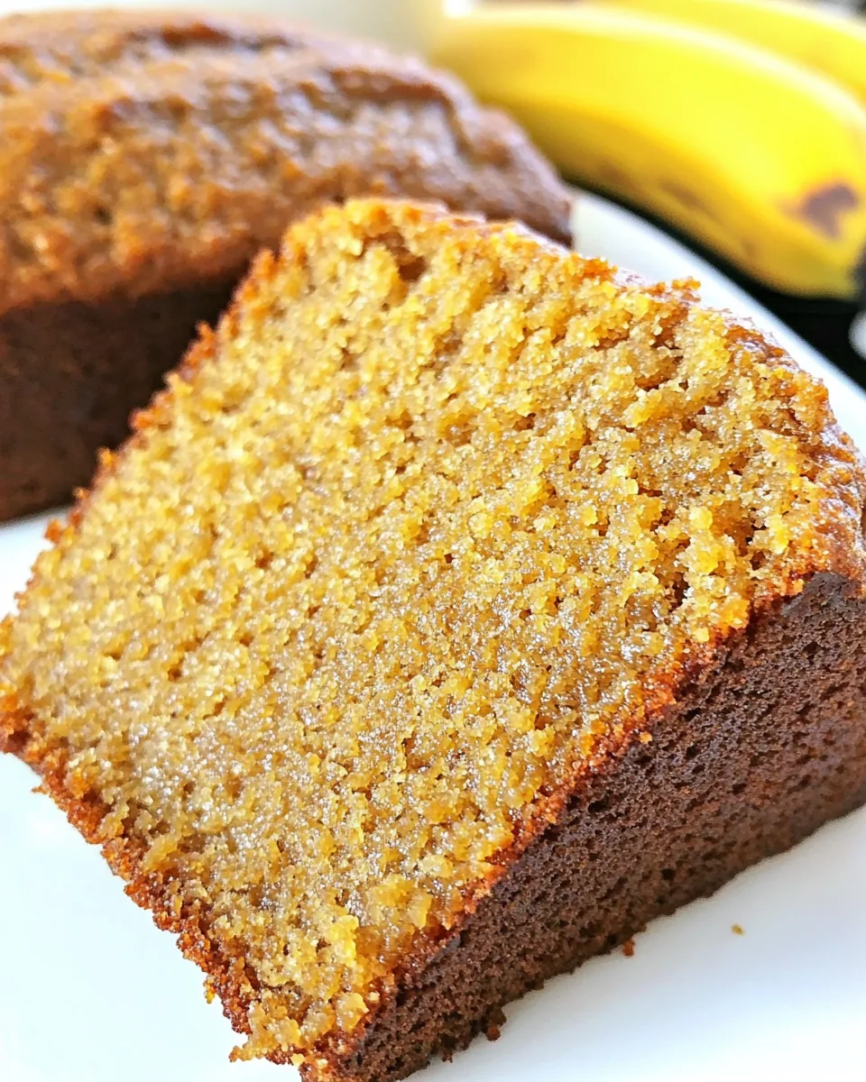 Instant Pot Peanut Butter Banana Bread