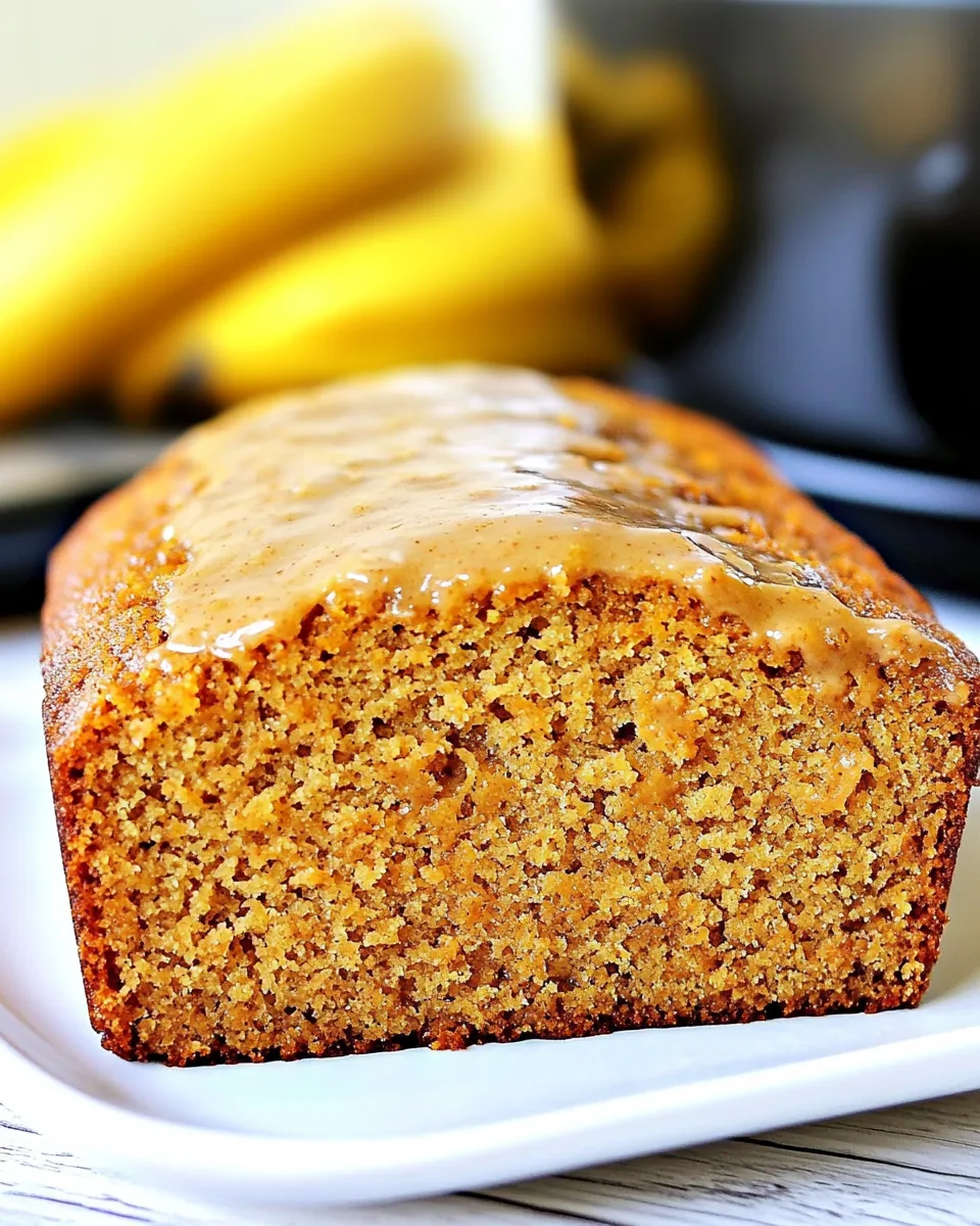 Instant Pot Peanut Butter Banana Bread