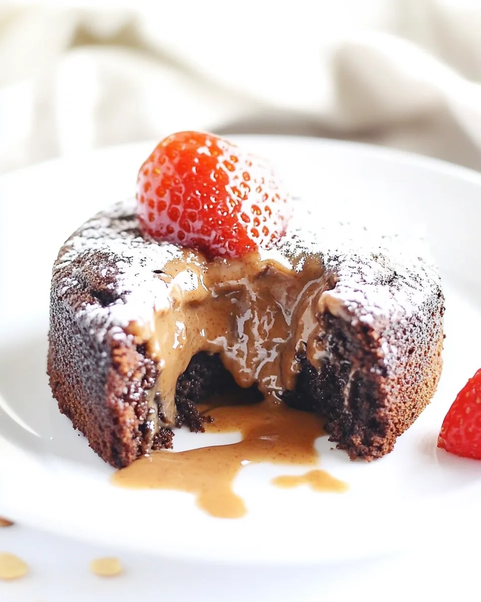 Instant Pot Peanut Butter Lava Cake