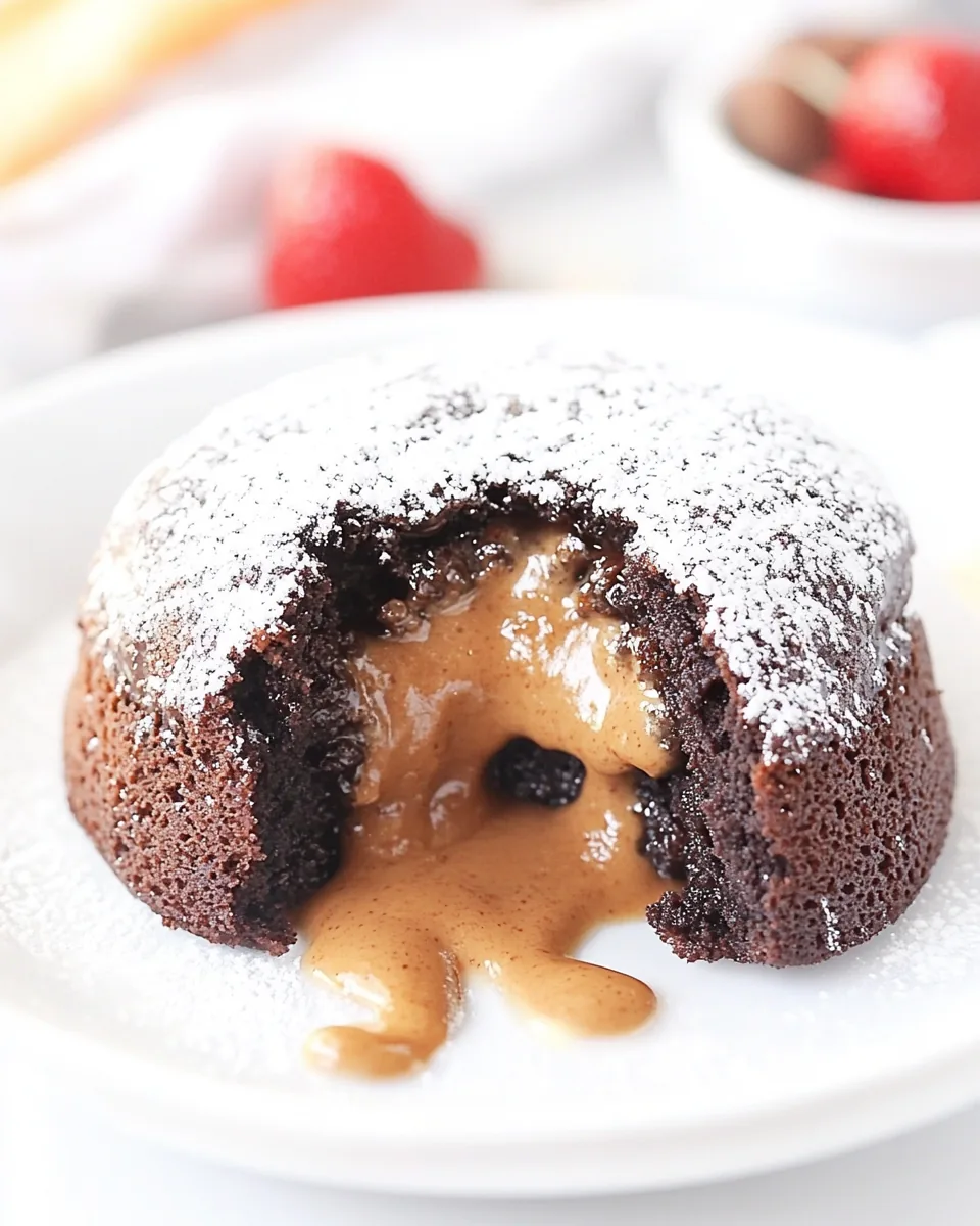 Instant Pot Peanut Butter Lava Cake