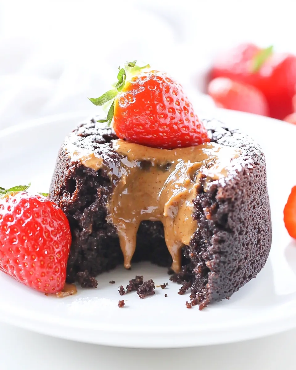 Instant Pot Peanut Butter Lava Cake