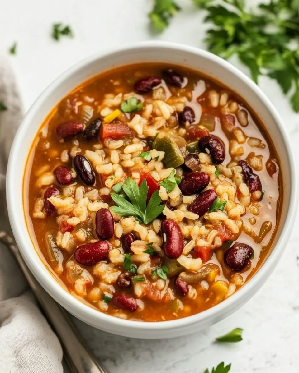 Instant Pot Red Beans and Rice Stew
