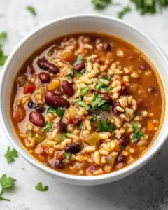 Instant Pot Red Beans and Rice Stew