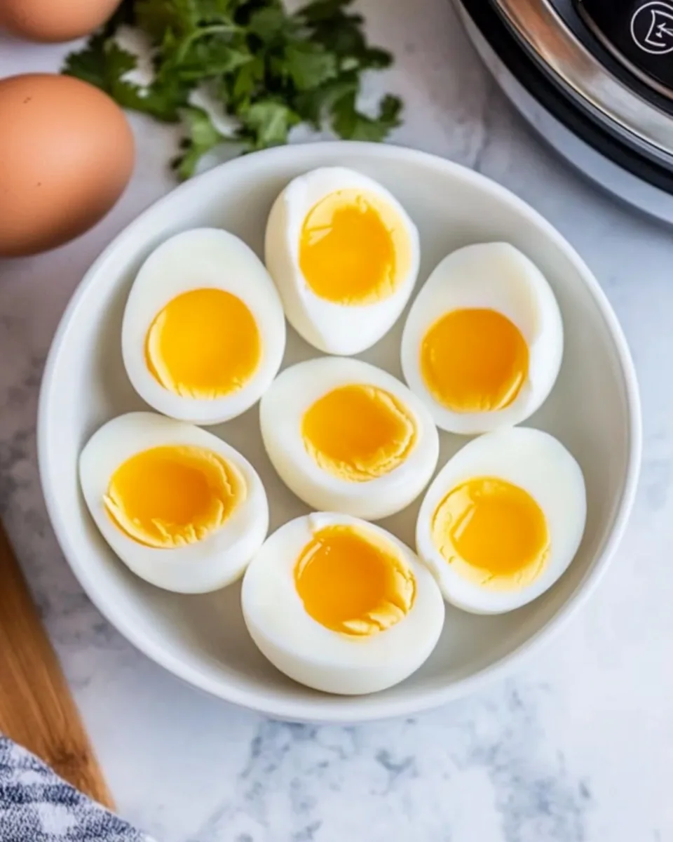 Instant Pot Soft Boiled Eggs