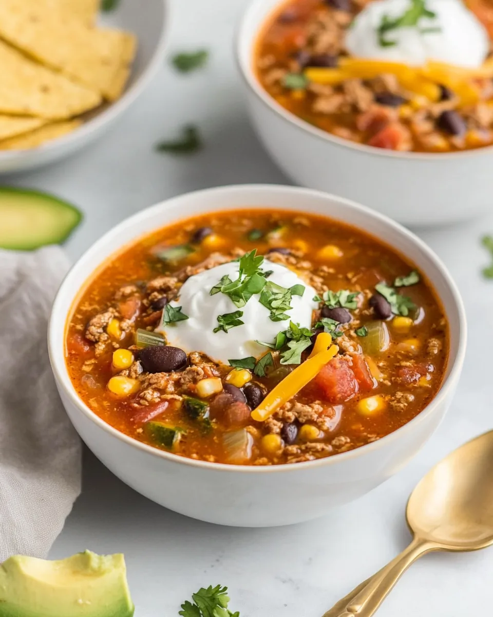 Instant Pot Taco Soup