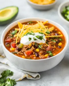 Instant Pot Taco Soup