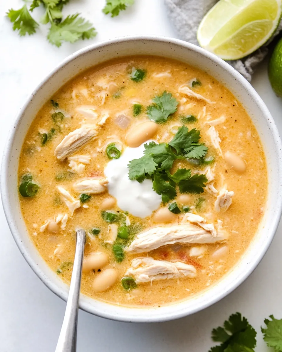 Instant Pot White Chicken Chili