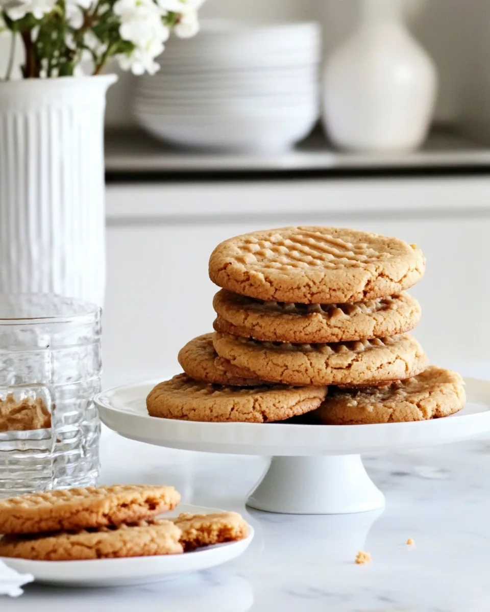 Irresistible Peanut Butter Cookies