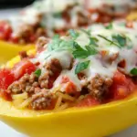 Italian Baked Spaghetti Squash