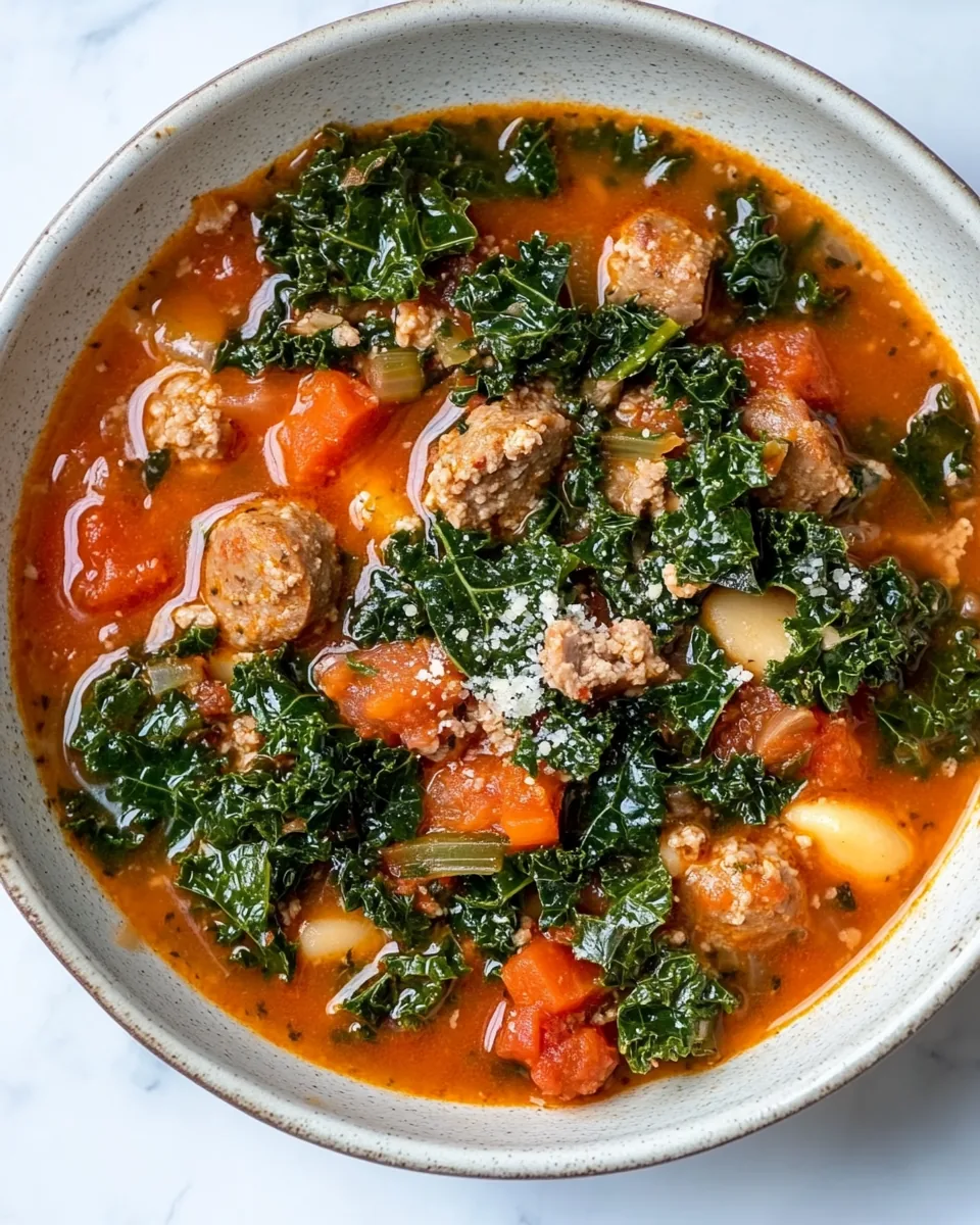 Italian Sausage Kale Soup