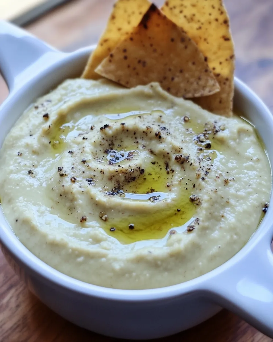 Jalapeño Honey Hummus with Spiced Olive Oil Tortilla Chips