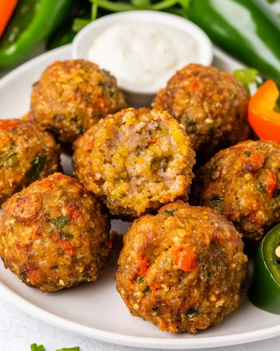 Jalapeno Sausage Balls