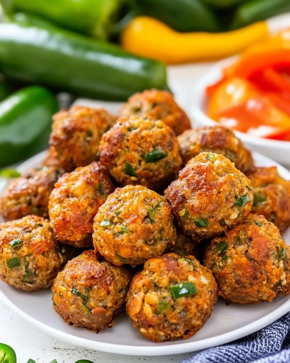 Jalapeno Sausage Balls