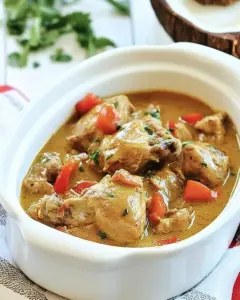 Jamaican Inspired Coconut Brown Stew Chicken