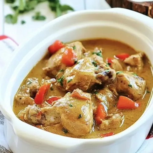 Jamaican Inspired Coconut Brown Stew Chicken