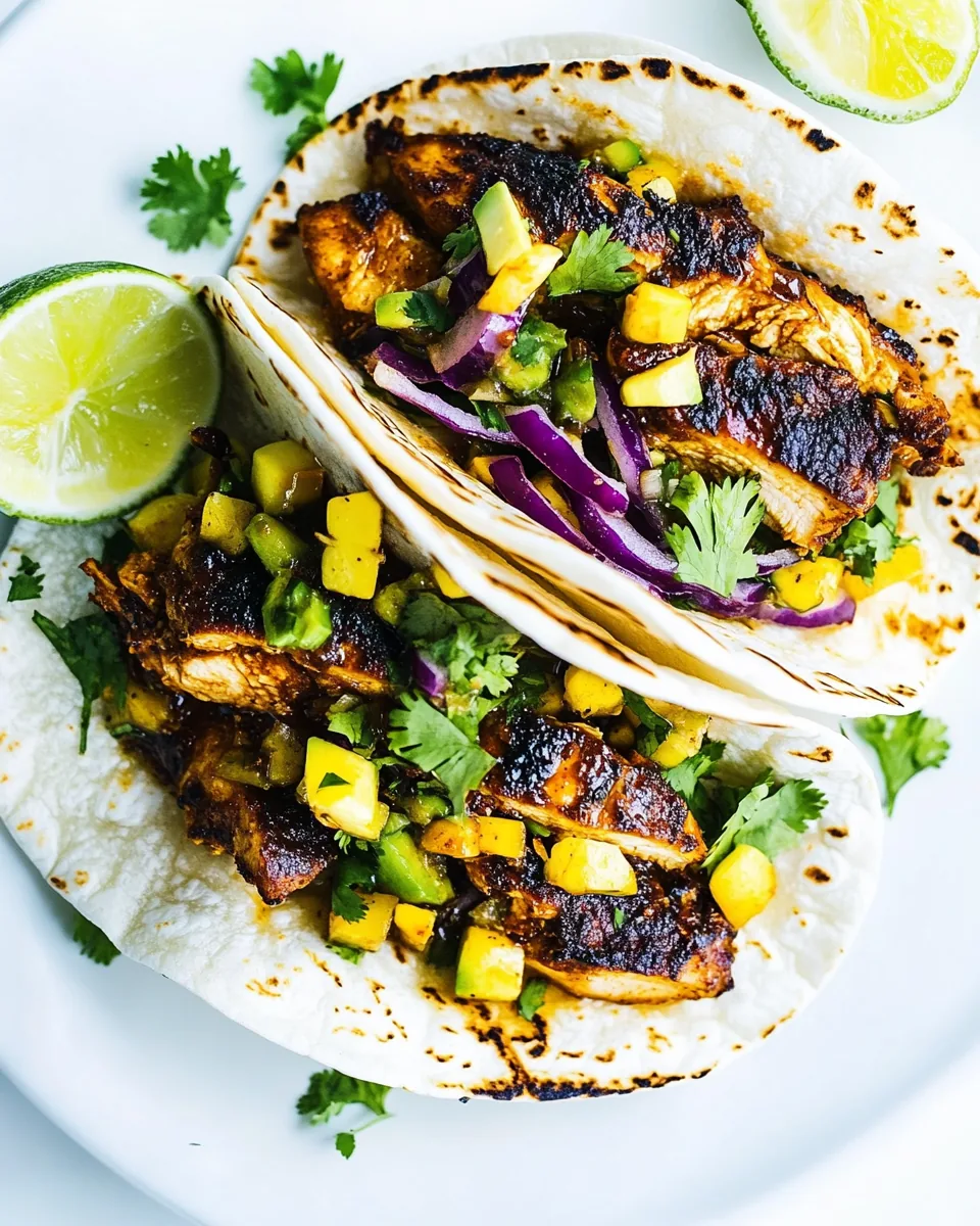 Jerk Chicken Tacos