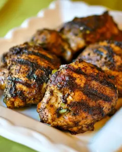 Jerk Chicken Thighs