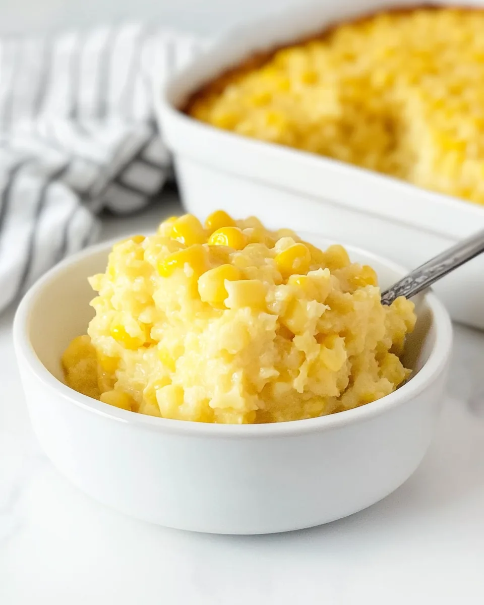 Jiffy Corn Pudding