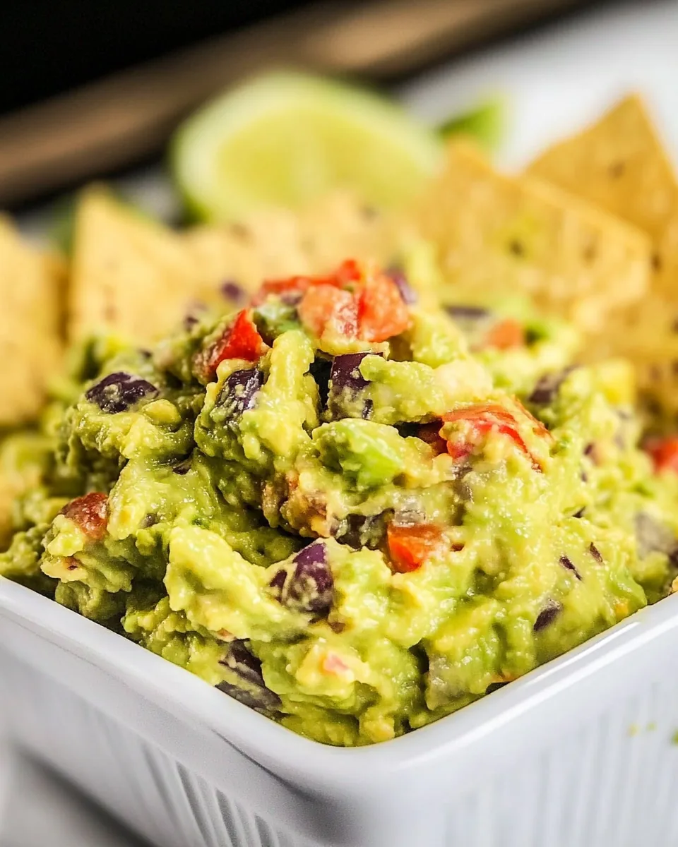 Joe Montana’s Touchdown Guacamole