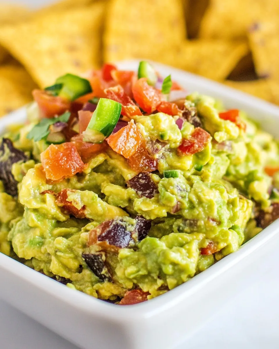 Joe Montana’s Touchdown Guacamole