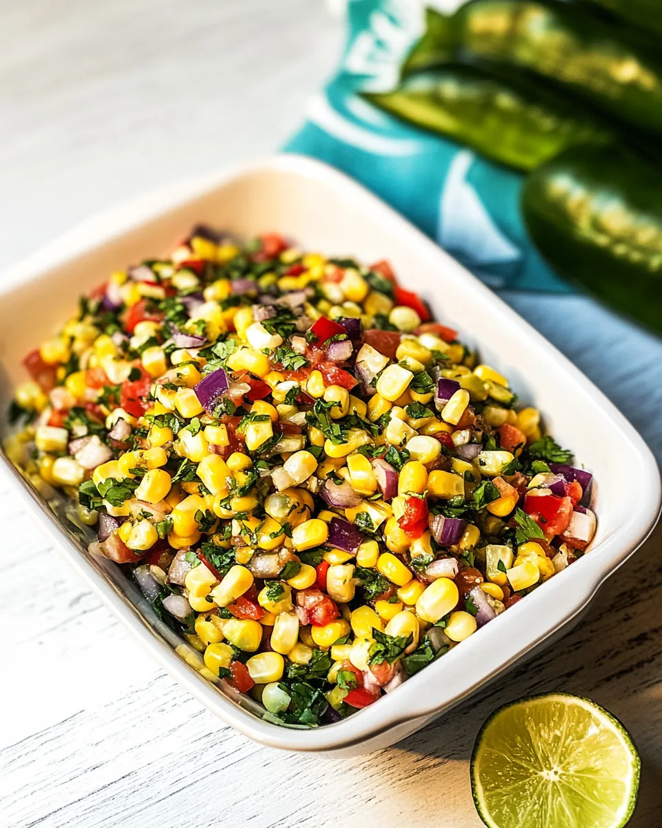 Corn Salsa