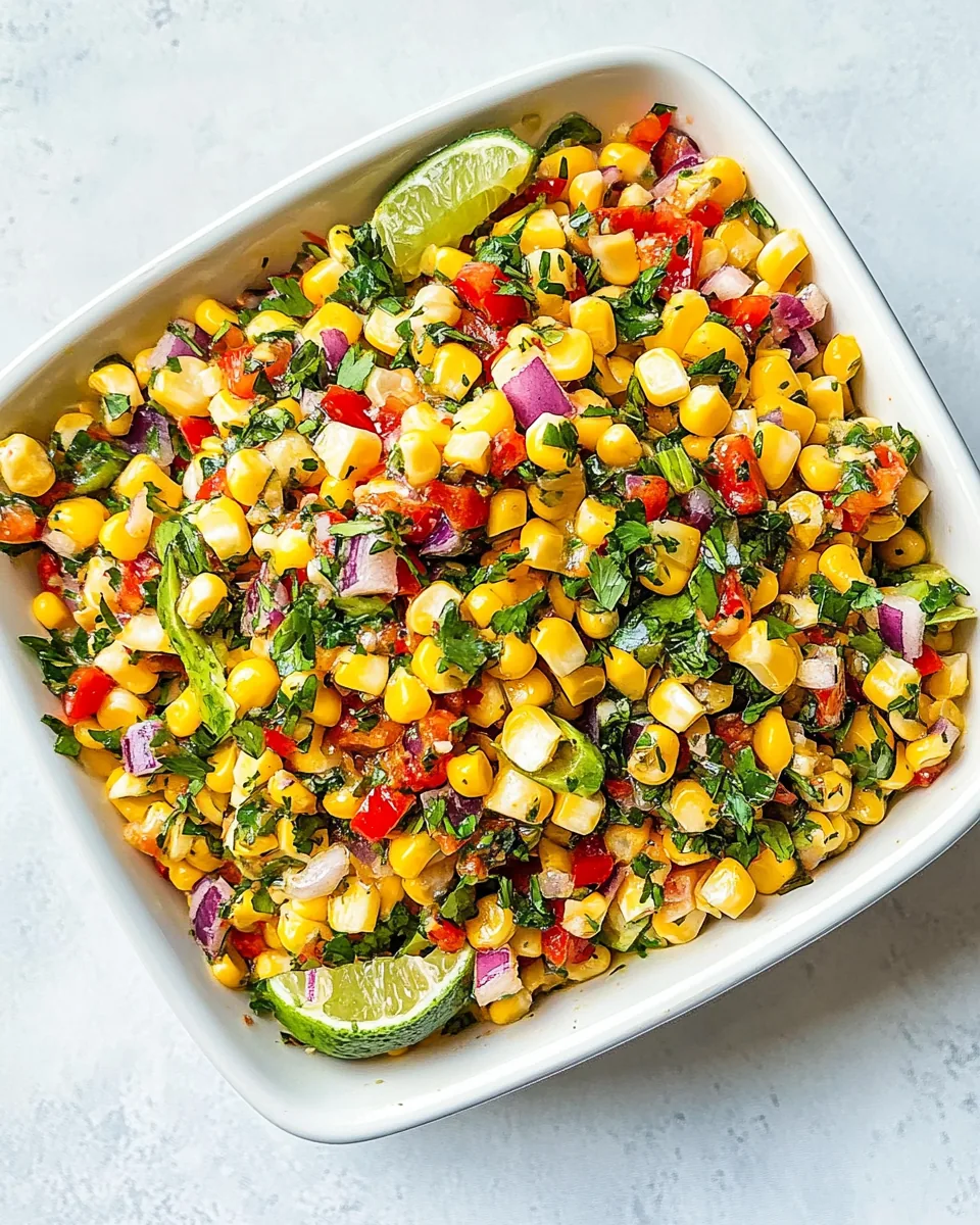 Corn Salsa