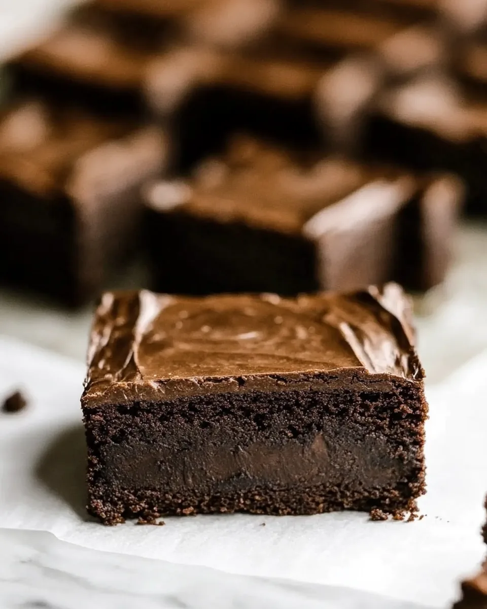 Keto Avocado Brownies