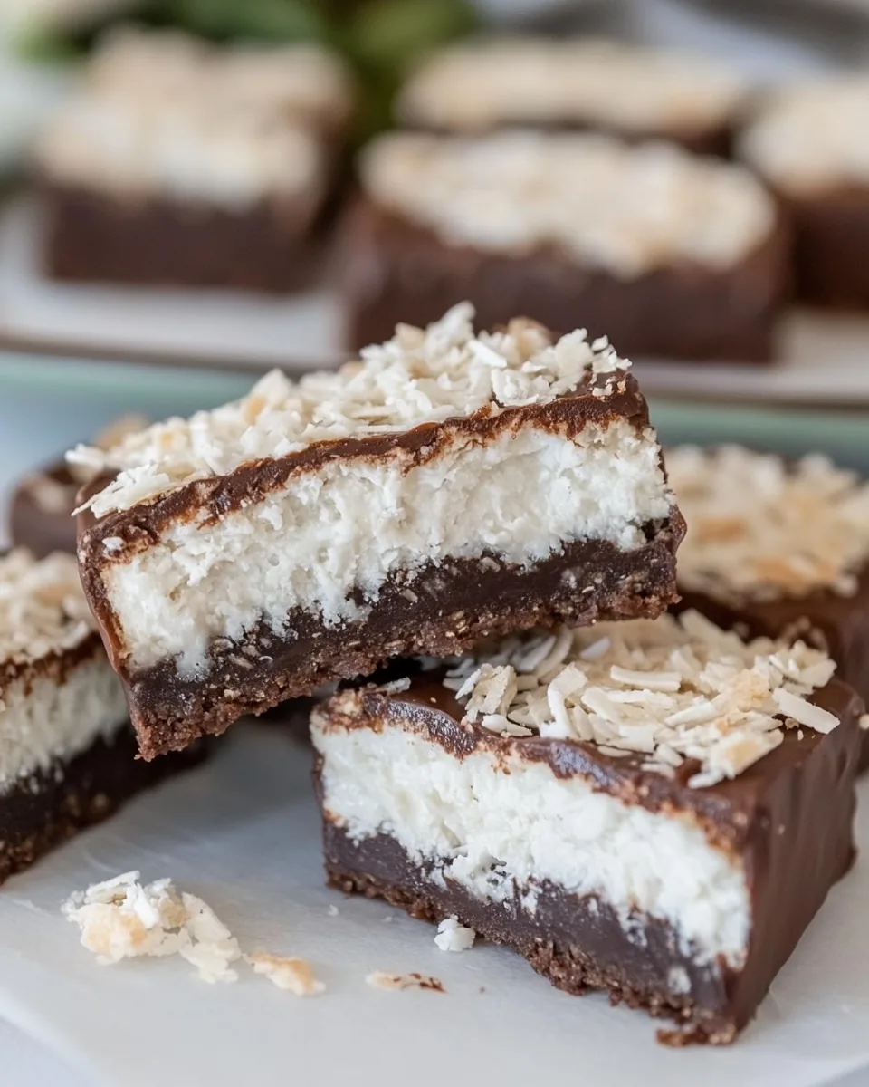 Keto Bounty Bars