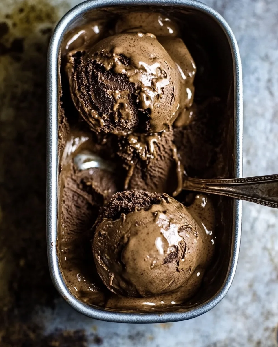 Keto Chocolate Ice Cream