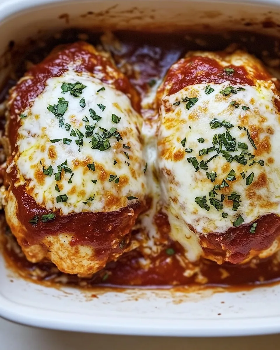 Keto Stuffed Chicken Parmesan