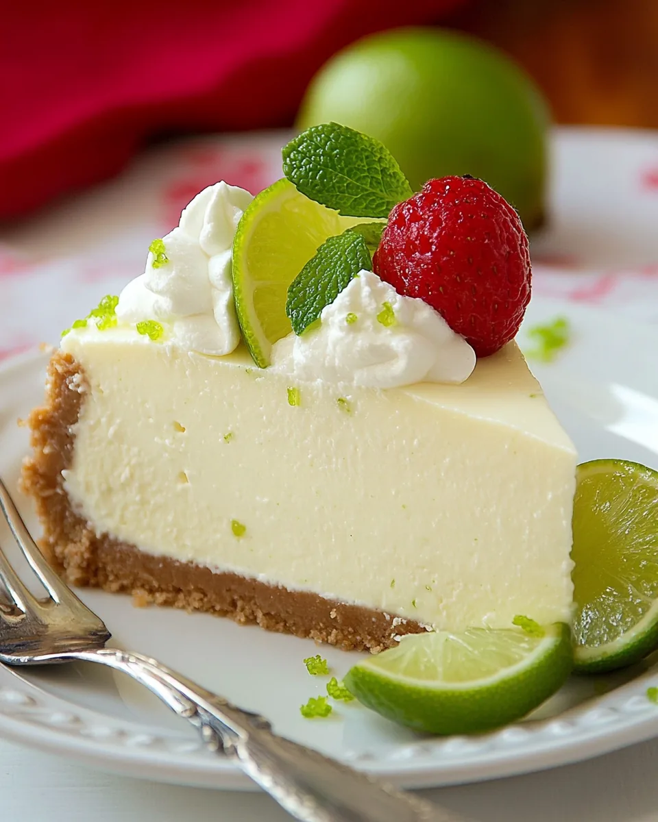 Key Lime Cheesecake