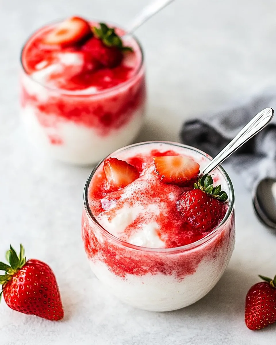 Korean Strawberry Milk